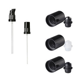 spray, pump and roll-on caps