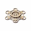 Edelsteenbol houder Metatron's kubus