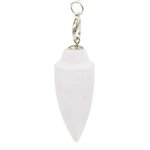 Seleniet pendel met chakra-ketting
