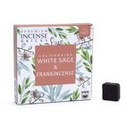 Aromafume wierookblokjes witte salie en frankincense