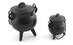 Cauldron middel, 9 x 6 cm naast de mini caldron