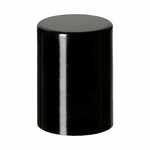 Miron DIN 18 schroefdop met roll-on zwarte houder, gepolijst glazen bol bij Just Flow - webwinkel met violet glas, edelsteenremedies, edelstenen, wierook en spirituele artikelen in Vlissingen (Zeeland)