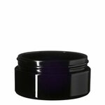 100 ml brede cosmeticapot Sirius, Miron violet glas CD-B-100 - Just Flow - webwinkel met violet glas, edelsteenremedies, edelst