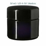 50 ml cosmeticapot Ceres, Miron violet glas CD-S-50 met modern deksel - Just Flow - webwinkel met violet glas, edelsteenremedies, edelstenen, sieraden, pendels, orakelkaarten, wierook, smudgekruiden en spirituele artikelen in Vlissingen (Zeeland)
