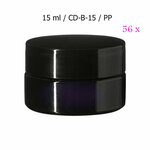 56 x 15 ml brede cosmeticapot Sirius, Miron violet glas CD-B-15 - Just Flow - webwinkel met violet glas, edelsteenremedies, edelstenen, sieraden, pendels, orakelkaarten, wierook, smudgekruiden en spirituele artikelen in Vlissingen (Zeeland)