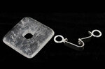 Gebruiksaanwijzing: 1. Open de clip - Just Flow - webwinkel met violet glas, edelsteenremedies, edelstenen, sieraden, pendels, orakelkaarten, wierook, smudgekruiden en spirituele artikelen in Vlissingen (Zeeland)