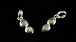 Regenboog maansteen hanger, zilver - Just Flow - webwinkel met violet glas, edelsteenremedies, edelstenen, sieraden, pendels, o