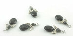 Bescherm-engeltje larvikiet en labradoriet - Just Flow - webwinkel met violet glas, edelsteenremedies, edelstenen, sieraden, pendels, orakelkaarten, wierook, smudgekruiden en spirituele artikelen in Vlissingen (Zeeland)