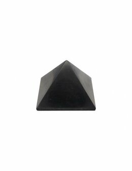 Shungit piramide, 7x7 cm