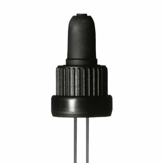 Pipetdop voor 20 ml fles FL-20, Miron bij Just Flow - webwinkel met violet glas, edelsteenremedies, edelstenen, wierook en spirituele artikelen in Vlissingen (Zeeland)