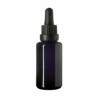 FL-30 + Pipetdop voor 30 ml fles FL-30, DIN18, Miron - Just Flow - webwinkel met violet glas, edelsteenremedies, edelstenen, sieraden, pendels, orakelkaarten, wierook, smudgekruiden en spirituele artikelen in Vlissingen (Zeeland)
