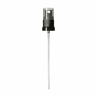 Miron spraydop Classic DIN18 transparante kap, dosering, 0,14 ml bij Just Flow - webwinkel met violet glas, edelsteenremedies, edelstenen, wierook en spirituele artikelen in Vlissingen (Zeeland)