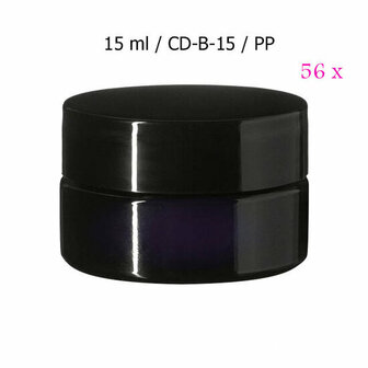 56 x 15 ml brede cosmeticapot Sirius, Miron violet glas CD-B-15 - Just Flow - webwinkel met violet glas, edelsteenremedies, edelstenen, sieraden, pendels, orakelkaarten, wierook, smudgekruiden en spirituele artikelen in Vlissingen (Zeeland)