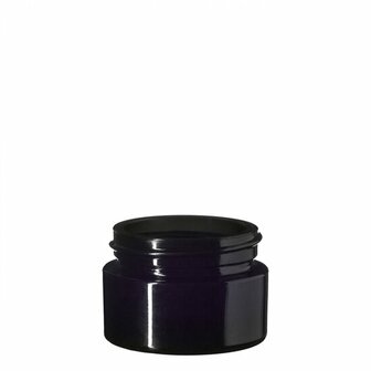 15 ml cosmeticapot Ceres, Miron violet glas CD-S-15  - Just Flow - webwinkel met violet glas, edelsteenremedies, edelstenen, si