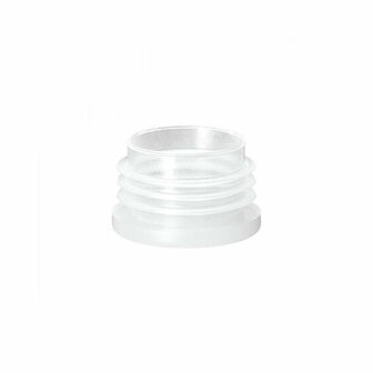 Losse schenkhulp, 3 mm gat, GCMI24,  voor Miron violet glas fles 200 ml FL-200 - Just Flow - webwinkel met violet glas, edelste