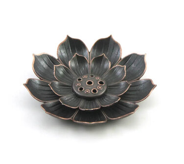 Lotus wierookbrander voor wierookstokjes, 8 cm