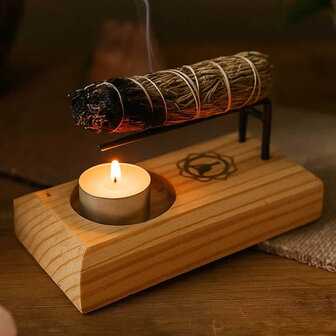 Brander voor palo santo en smudgesticks