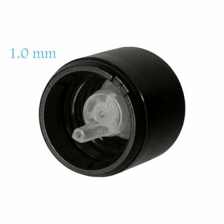 Miron serie 3D DIN18 druppeldop - 1 mm (voor Orion flessen)