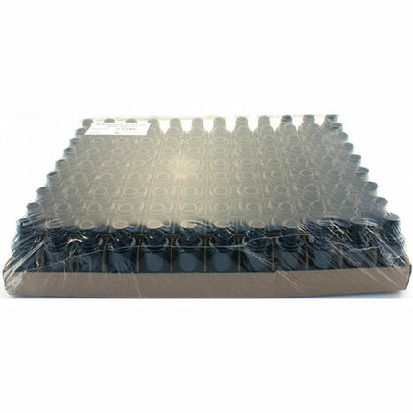 108 x 20 ml DIN18 fles, Miron violet glas SM130004-204 safe-pack bij Just Flow - webwinkel met violet glas, edelsteenremedies, edelstenen, wierook en spirituele artikelen in Vlissingen (Zeeland)