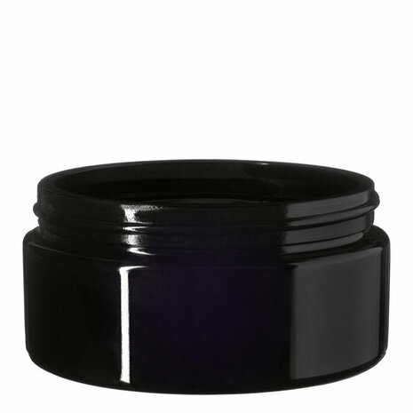 200 ml brede cosmeticapot Sirius, Miron violet glas CD-B-200 - Just Flow - webwinkel met violet glas, edelsteenremedies, edelstenen, sieraden, pendels, orakelkaarten, wierook, smudgekruiden en spirituele artikelen in Vlissingen (Zeeland)