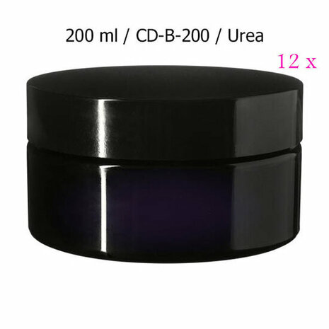 12 x 200 ml brede cosmeticapot Sirius, Miron violet glas CD-B-200 - Just Flow - webwinkel met violet glas, edelsteenremedies, edelstenen, sieraden, pendels, orakelkaarten, wierook, smudgekruiden en spirituele artikelen in Vlissingen (Zeeland)