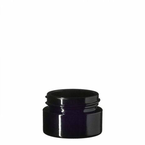 10 ml cosmeticapot Ceres, Miron violet glas CD-S-10 - Just Flow - webwinkel met violet glas, edelsteenremedies, edelstenen, sieraden, pendels, orakelkaarten, wierook, smudgekruiden en spirituele artikelen in Vlissingen (Zeeland)