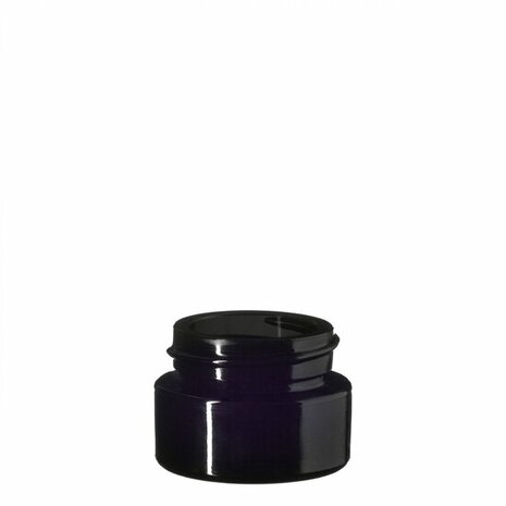 5 ml cosmeticapot Ceres, Miron violet glas CD-S-5 bij Just Flow - webwinkel met violet glas, edelsteenremedies, edelstenen, wie