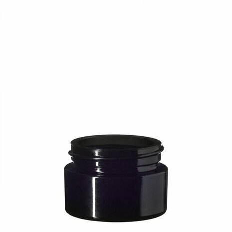 15 ml cosmeticapot Ceres, Miron violet glas CD-S-15  - Just Flow - webwinkel met violet glas, edelsteenremedies, edelstenen, sieraden, pendels, orakelkaarten, wierook, smudgekruiden en spirituele artikelen in Vlissingen (Zeeland)