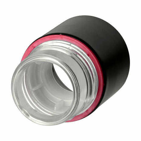 42 x 100 ml ronde oliefles Pollux, Miron violet glas FL-OEL-R-100-CPR - Just Flow - webwinkel met violet glas, edelsteenremedie